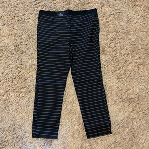 Jules & Leopold Black and White Straight Leg Pants